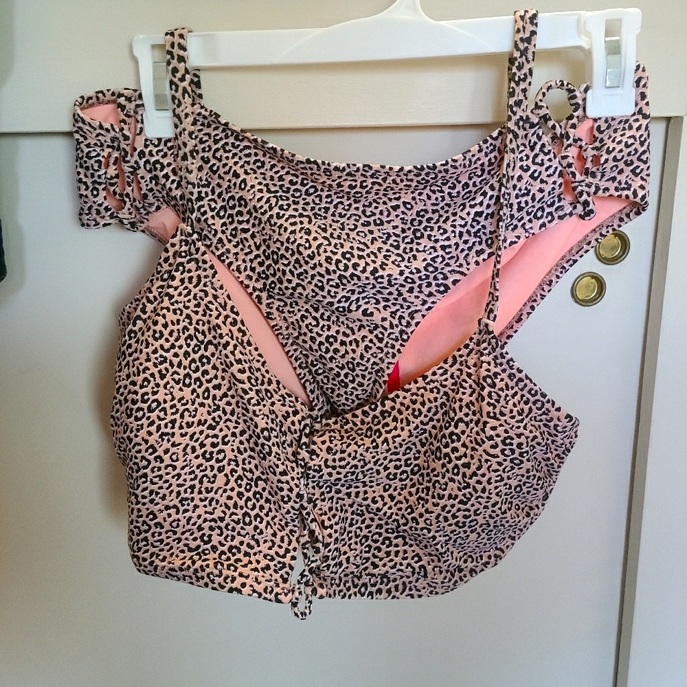 Animal print bikini